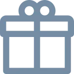 Gift SVG Icon